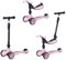 EUROPLAY My Hood 505144 Kick'n Ride Trottinette Rose