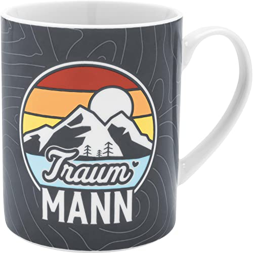 XL-Tasse Traummann: Porzellan-Tasse, 60 cl