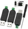 VooGenzek 3 Stück CH340 USB to RS485, 485 Converter Adapter Module, Unterstützung Win7 XP Vista Linux Mac OS