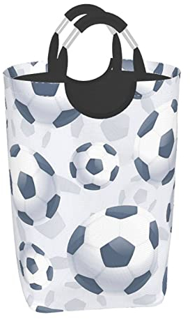 Cesto de ropa sucia plegable de fútbol Cestas de ropa sucia plegables con asas Bolsa de ropa sucia grande Cesto de ropa sucia Organizador Papelera Bin05