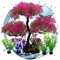 Naturezhen 6 Piezas Plantas Artificiales de Acuario 22cm - Set Decoración Acuarios con Base Estable - Plantas Plásticas para Peces Sin Mantenimiento (Oficina/Hogar)
