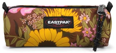 Trousse Eastpak Modèle Benchmark Couleur Popflower Brown, Popflower Brown, Tombolino