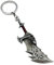 calfee GOW Keychain Kratos Leviathan Axe Keychain Blades of Chaos Keychain Gifts for Men Teens Game Fan (Style A)