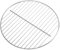 The Fellie Round BBQ Grill Grate, 304 Stainless Steel Replacement Cooking Mesh, Heavy Duty Cooking Grates, Outdoor Barbecue Grill Net for Works on Smoker, Pellet, Gas and Charcoal Grill(35cm)