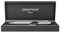 Caran d'Ache 849 ECRIDOR COSMIC BLUE Set Platinierter Kugelschreiber aus Aluminium mit Lederetui, Sonderedition, 0890.024