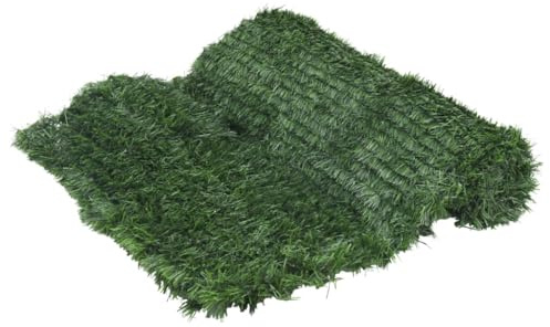 vidaXL Kunstrasen-Sichtschutz Grün 1x10 m