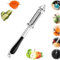 Potato Peelers Multi-Functional Fruit and Vegetable Peeler,2024 Upgraded Handheld Peeler,Peeler Multipurpose Vegetable Fruit Cutter 5 in 1 Cutter, Kitchen Peeler Handheld, for Fruits,Vegetables (1)
