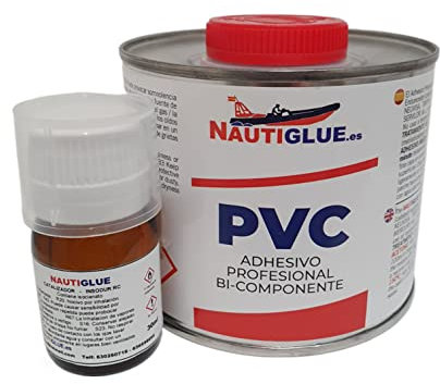 NAUTIGLUE Pegamento para la reparación de zodiac y neumáticas de PVC (500 Mililitros)