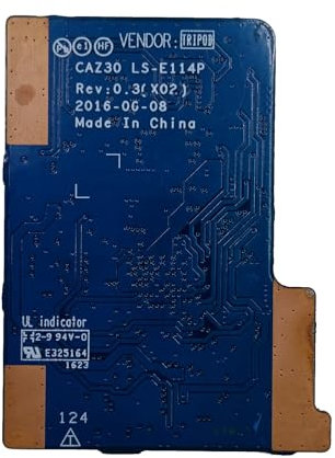 Repuesto para placa de circuito de conexión de teclado Dell Latitude 7480 5480 5580 USH LS-E114P Daughterboard 0XY6H2 XY6H2