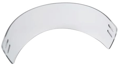 Transparentes Eishockey-Halb-Schild, Visier, Eishockey-Helm, Installation, Eishockey-Helm, Montage Eishockey-Visiere