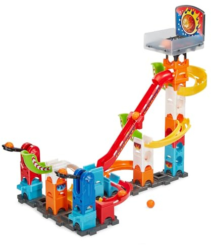 VTech Marble Rush 3-Point Launch Set with Mini Basketball Hoop