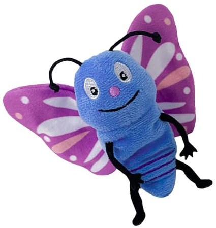 Tierpuppen aus Plüsch für Kinder, Tierpuppen | Schmetterling-Fingerpuppen – niedliche Handpuppen, Plüschspielzeug, Geschichtenspielzeug für Kinder ab 1
