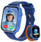 Smartwatch Kinder GPS und Telefon, 4G Uhr Kinder Smartwatch mit Videoanruf, Voice Chat, Schulmodus, WiFi, SOS, Kamera, Spiele, Wecker, Schrittzähler, Kinderuhr für Mädchen Jungen 4-12 Jahren, Blau
