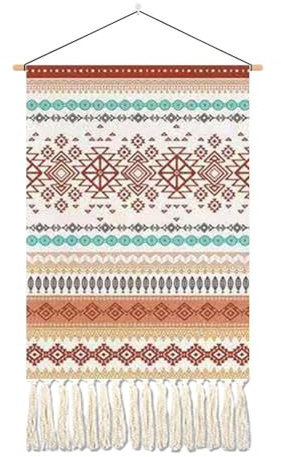 Bosiyrggrl Bohemian Wall Tapestry Printed Wall Hanging Wall Art Aesthetic Room Decor Bedroom Decoration Tapestry Wall Hanging C