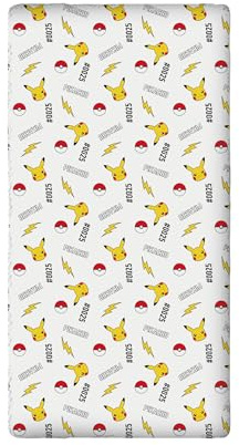 Pokemon Bettlaken 90x200x25cm