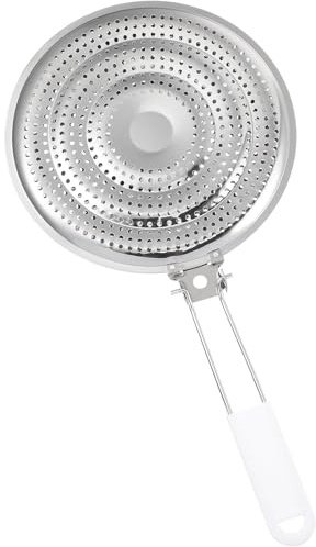 TEHAUX Piastra Diffusore di Calore in Acciaio per Cucina Induzione Supporto Wok Doppio per Distribuzione Uniforme del Calore Protezione Pentole e Base Induzione