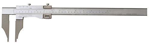 Präzisions-Werkstatt-Messschieber/Schieblehre o. Spitzen, m. Feineinstell., Nonius 1/50(500 mm)