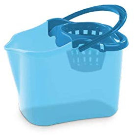 Hega Star - Cubo para fregona (13,5 L), Color Transparente, Talla única