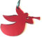 Super Cool Creation Weihnachtsbaumschmuck, Design: Trompeter, Winkel Standard 7cm (Pack of 10) Red Mirrored