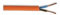 15 metres - .75mm Orange Flex 3182Y 6 AMP 2 CORE Flexible Cable Lawn Mower STRIMMER Cable