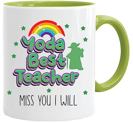 Yoda Best Teacher – Juego de taza y caja de regalo