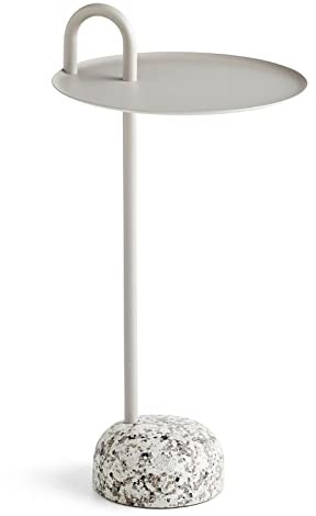 Hay Bowler Beistelltisch, Stahl, beige, 70,5 cm