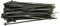 100 fascette stringicavo grigie 200 mm x 4,8 mm qualità artigianale, cavo corto 20 cm 22,2 kg forza di trazione