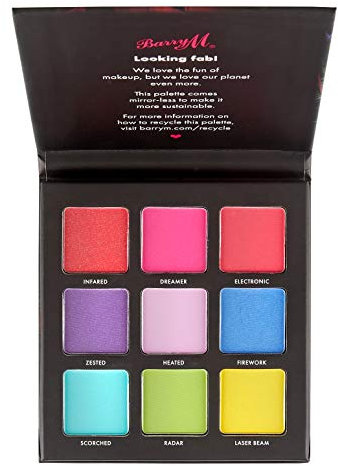 Barry M Cosmetics Neon Brights Lidschatten-Palette