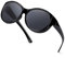 SIPHEW Polarisierte Übersonnenbrillen Damen/Herren, Clip Sonnenbrille aufsatz für Brillenträger UV400 Schutz-Überzieh