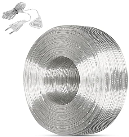 Cavo Elettrico Rotondo Flessibile 20M 28 Awg In PVC Trasparente - Cavo Alimentazione Per Piccoli Elettrodomestici E Lampade