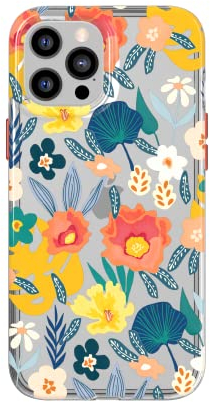 Tech21 Evo Art Botanical Garden for iPhone 12 Pro Max – Protective Phone Case with 10ft Multi-Drop Protection and Exclusive Artwork