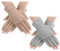 Yolev 2 Paar Anti UV Fingerlose Handschuhe Damen Sonnenschutzhandschuhe Fahrradhandschuhe Reithandschuhe Damen Rutsch Sonnenschutzhandschuhe Sommer Outdoor Fahren Radfahren Handschuhe armstulpen