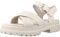 Timberland Damen London Vibe X Strap Sandale, Weiß Vollnarbig, 41 EU