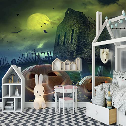 ZAPVI Vlies Fototapete Horror & Haus Größe:W400CMxH280CM Tapete, Dekoration, Wandtapete, Wandbild, Wandbelag, Designtapete