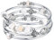 FULU AUTUMN Damen Boho Armband mit Mehrschichtiges Perlen Silber Wickelarmband Modeschmuck Geschenke zum Geburtstag und Muttertag für Frauen(19-White turquoise)