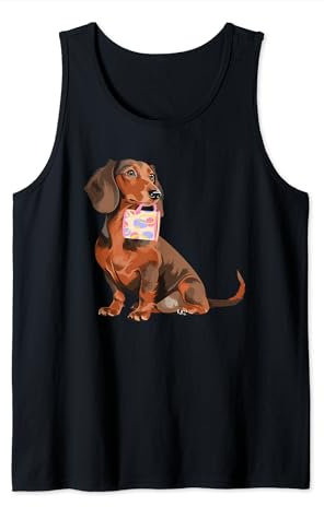 Idée teckel pour femme et tasse à thé miniature saucisse chien Débardeur