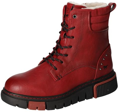 Mustang Damen 1502-601 Schnuer-Booty, rot, 40 EU