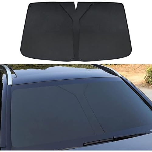 GTFRFD Parasol Delantero Coche para Toyota Yaris 2013-2017 Parasol Plegable Parabrisas de Coche, Anti UV Rayos y Aislamiento Accesorios Interior