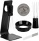 WDT Tool Espresso Puck Screen, 58mm Espresso Accessories Kit - 150μm Puck Screen Set, 0.25mm 316 Stainless Steel 8 Needles Coffee Distribution Stirrer, Dosing Funnel for Barista