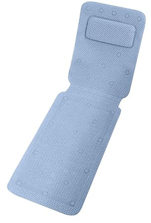 Zjyufy Ganzkörper Badewannenkissen, Badewannenkissen, Badewannenkissen mit 30 Anti-Rutsch-Supersaugung, Badewannenzubehör, für Nacken Rücken und Steißbeinstütze