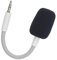 Plyisty Remplacement du Micro pour Casque de Jeu sans Fil Barracuda X, Perche de Micro Détachable de 3,5 Mm, Microphone Antibruit (White)