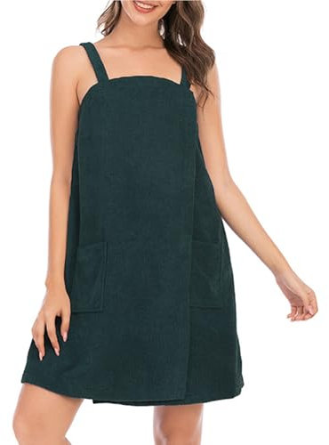 PJFCS Femmes Peignoir Spa Wrap Douche Bain Serviette de Corps Séchage Rapide,006,M