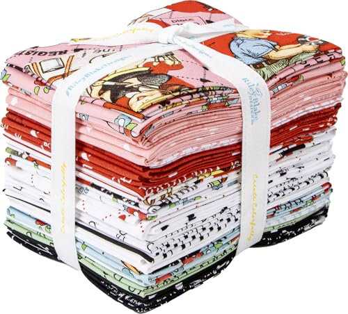 J Wecker Frisch Take Heart 25 Fat Quarters Riley Blake Designs FQ-15380-25