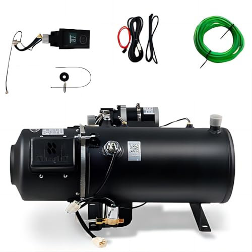 XmyXGAR Riscaldamento idronico, 30 kW, 12 V, riscaldamento a combustibile liquido, per barche, roulotte, camper (12 V, 30 KW
