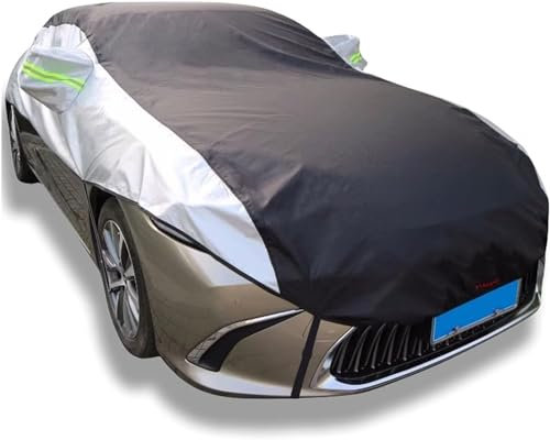 Halbgarage für BMW 1er Coupé, Cabrio 2008-2013| Allwetterschutz Autodachabdeckung Windschutzscheibenabdeckung wasserdicht Sonnenschutz Winddicht Wärmeisolierung atmungsaktiv