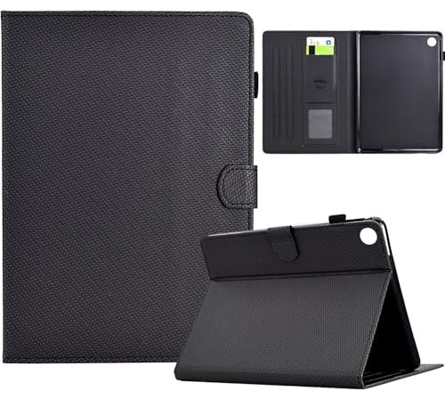 Tablet Cover Compatible with Kindle Fire HD 8 Case 7th/8th Generation, 2016/2017/2018 Release Case Slim PU Leather Multiple Angle Stand Flip Case with Card Slot & Auto Wake/Sleep Cover Full Protective