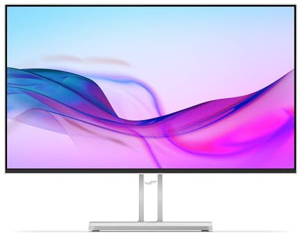 Lenovo L27i-4B - Schermo 27'' FHD (IPS, 100 Hz, 4 ms, VGA+HDMI, Cavo HDMI) - Grigio