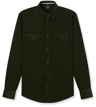 OLYMP Herren Oberhemd Langarm Casual,Feincord,059 Casual 22,01 Kent-Kragen