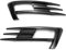 DZSDKHLFJ Griglia Paraurti per VW per Golf 7 MK7 GTI 2014 2015 2016 2017 Coppia Griglia Fendinebbia Anteriore Auto Griglia Fendinebbia Paraurti Inferiore Griglia(Guardia in Fibra di Carbonio)