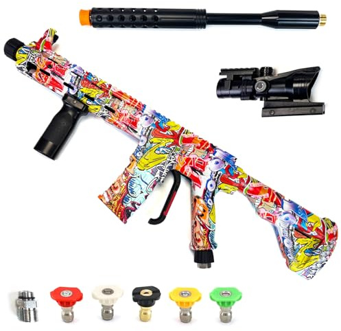 Autojack Power Pressure Washer Lance 5000 PSI with Extension Wand Graffiti